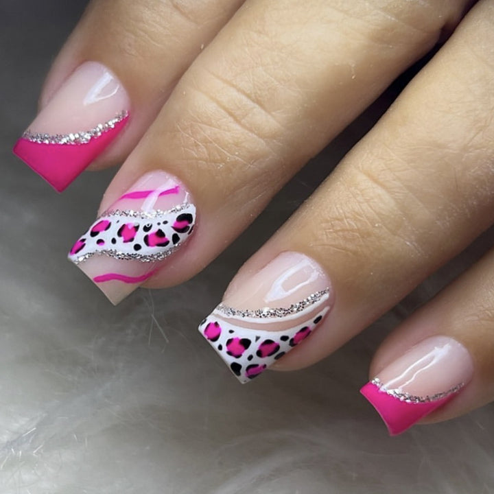 Stylish Animal Print Nail Art Set Kalsten