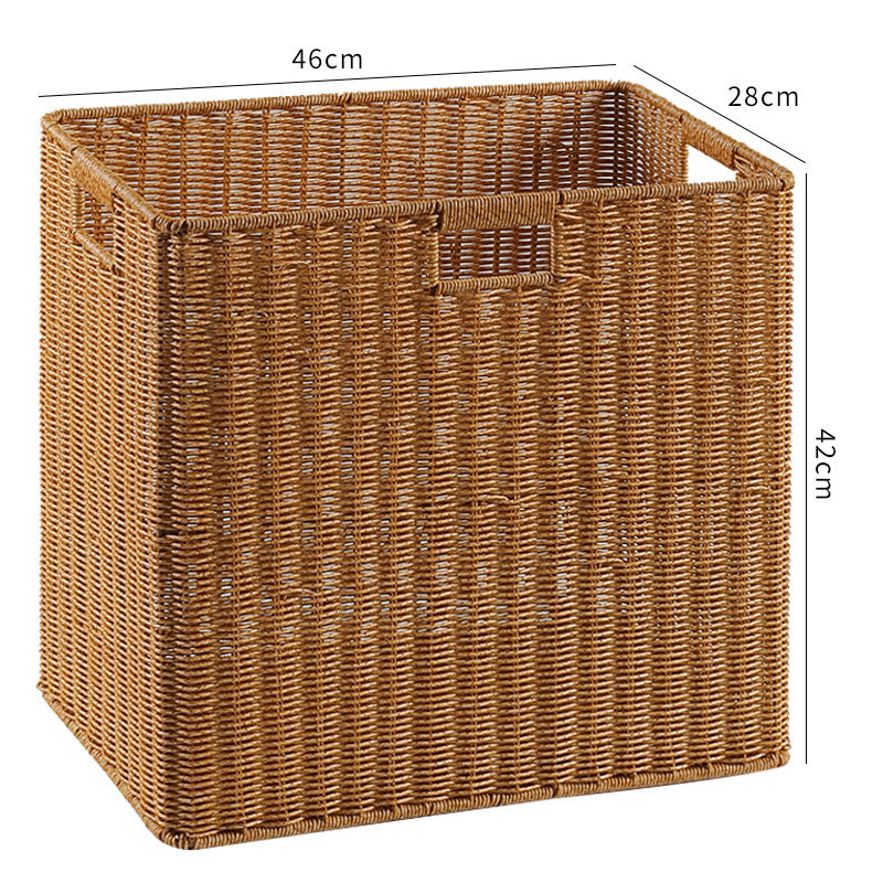 Rectangular Woven Storage Basket Kalsten