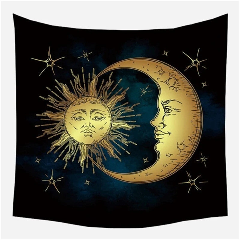 Owl-Inspired Artistic Wall Tapestry