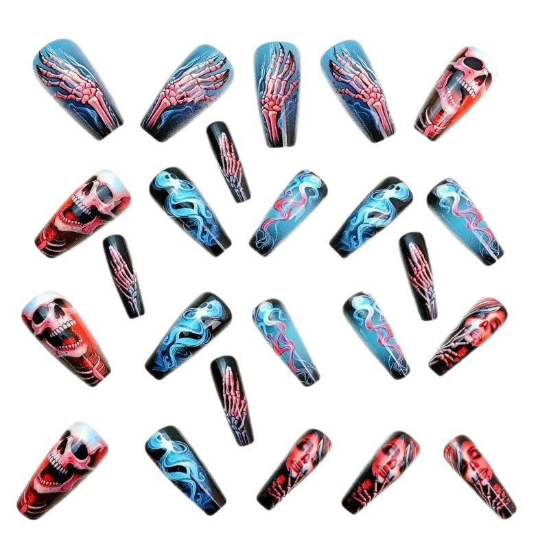 Artificial nails with Halloween motifs Kalsten