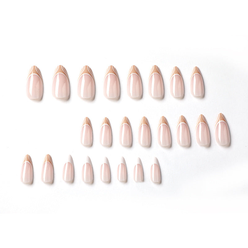 Elegant Nail Extensions with Creative Design Kalsten