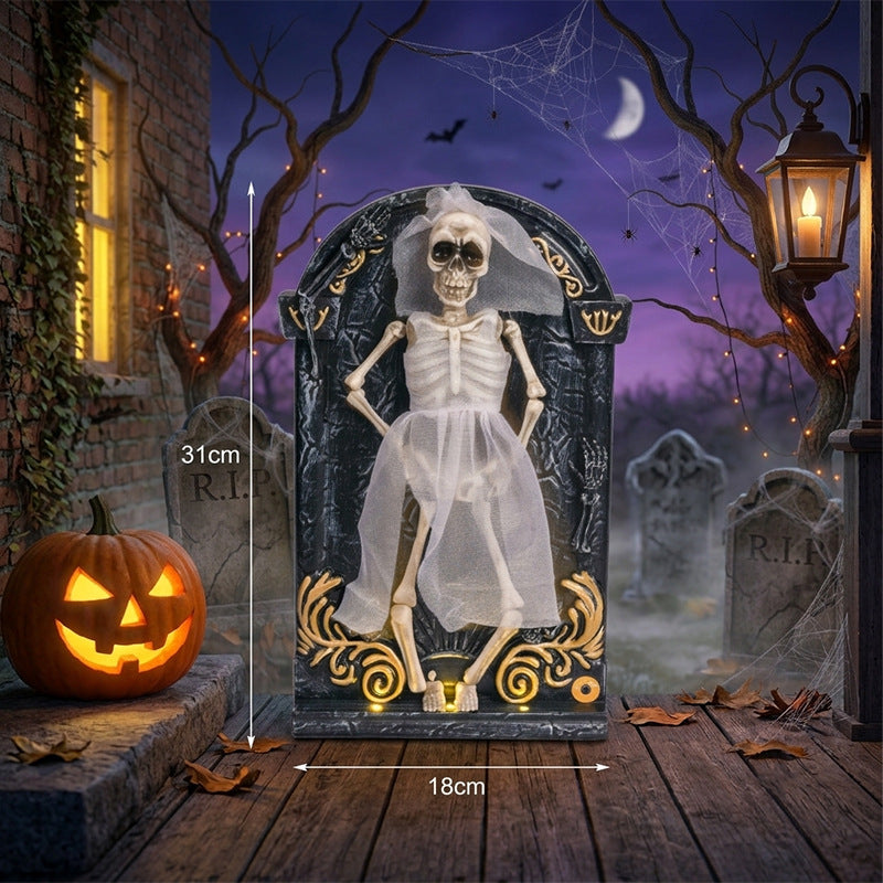 Decorative Skeleton Bride Figurine Kalsten