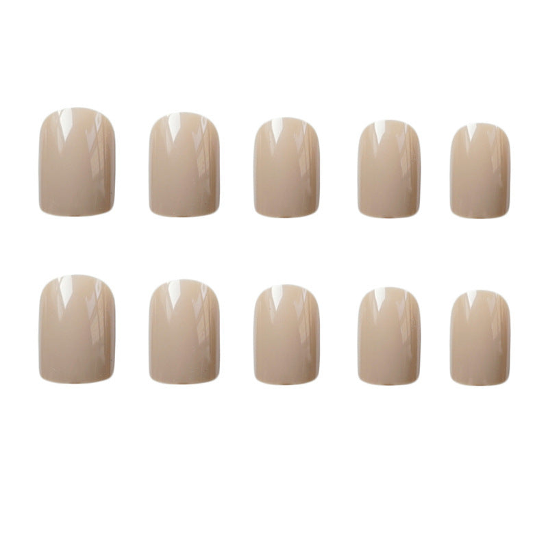 Elegant Glossy Nail Art