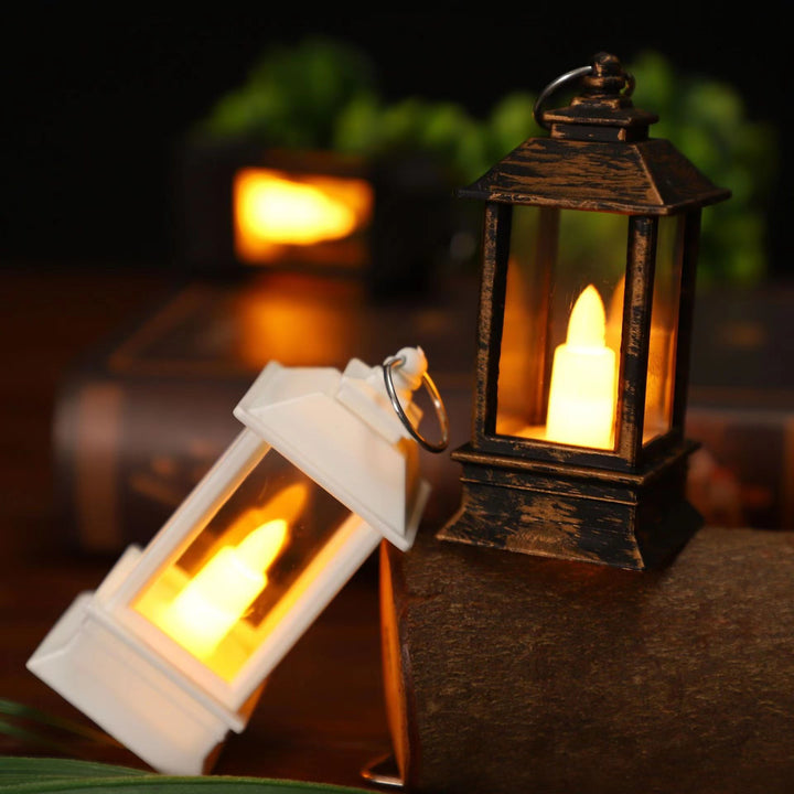 Compact LED Flicker Lantern Keychain and Tabletop Accent Kalsten