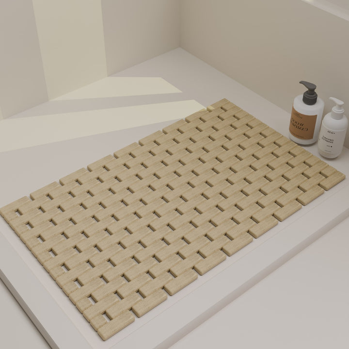 Stylish Woven Bath Mat Kalsten