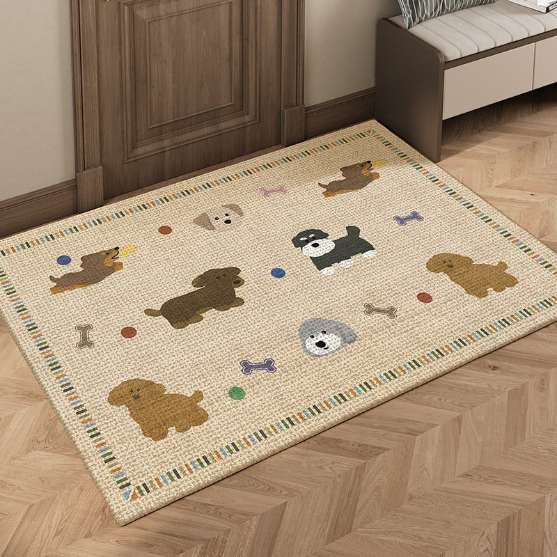 Astronaut-Themed Decorative Area Rug Kalsten