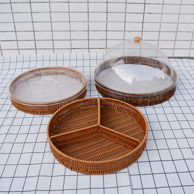 Artisan Woven Serving Platter Kalsten