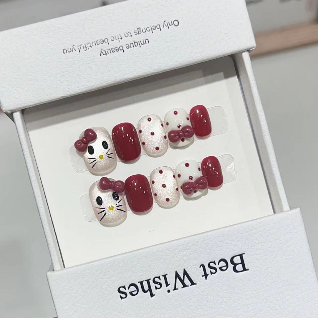 Cartoon Character Themed Nail Art Set Kalsten