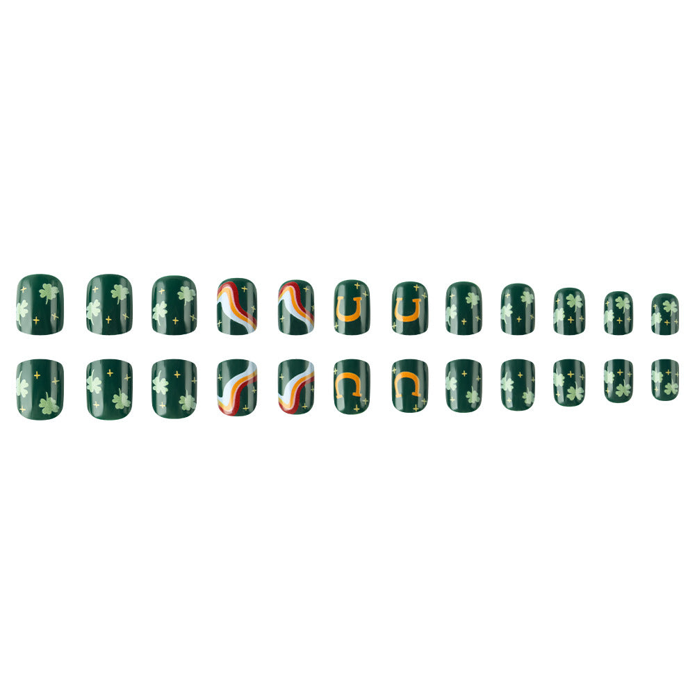 Artistic Illustrated Press-On Nails Kalsten