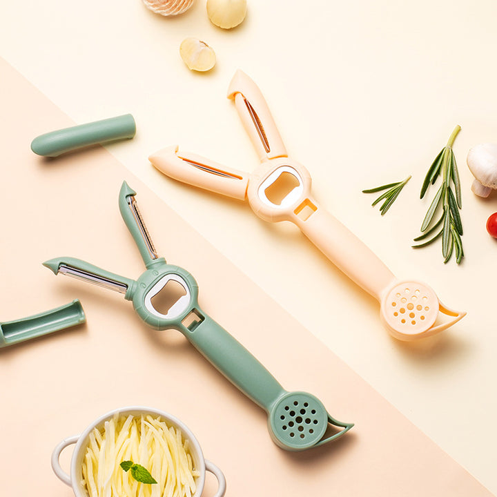 Multifunctional vegetable and fruit cutter with safety mechanism Kalsten