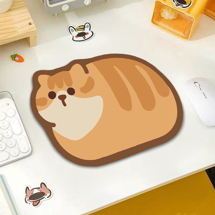 Cartoon Cat Themed Mouse Pad