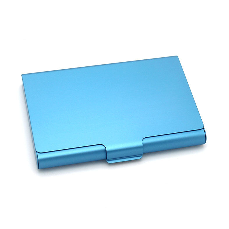 Sleek Metal Business Card Holder