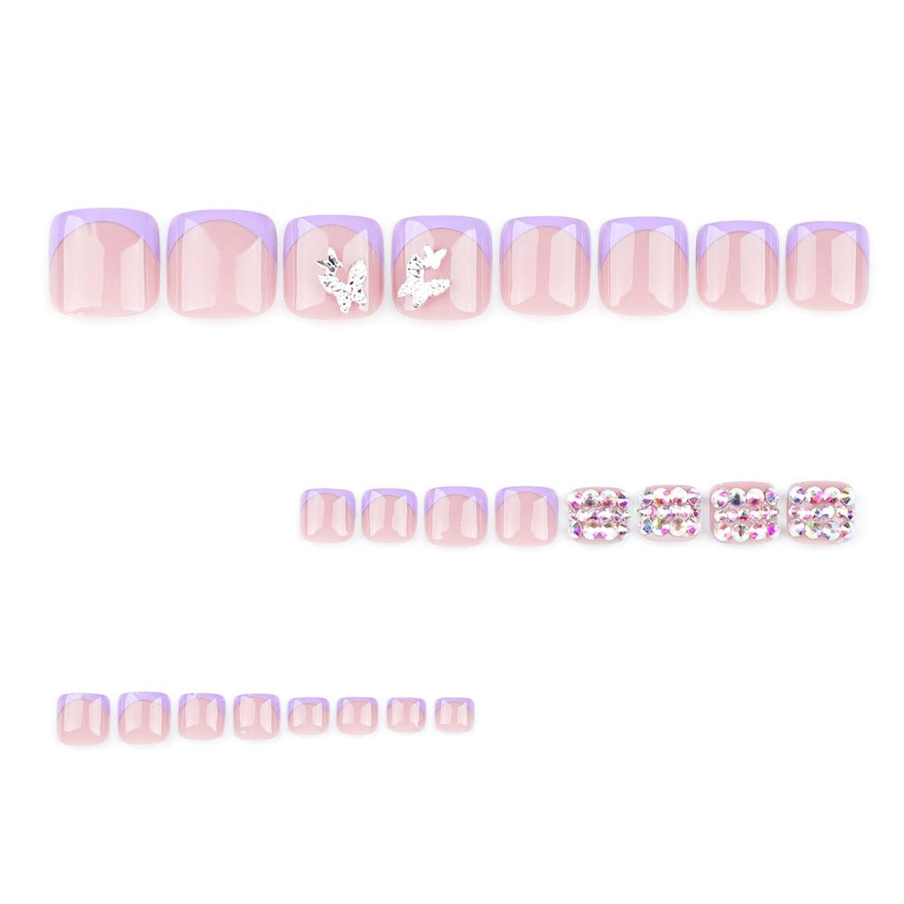 Nail art set with sparkling accents Kalsten