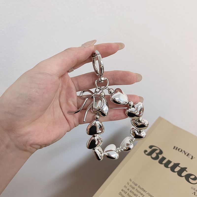 Heart-Shaped Charm Keychain Kalsten