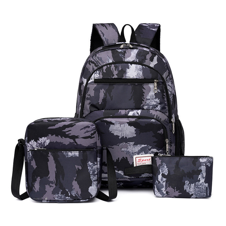 School backpack with multiple compartments and matching accessories Kalsten