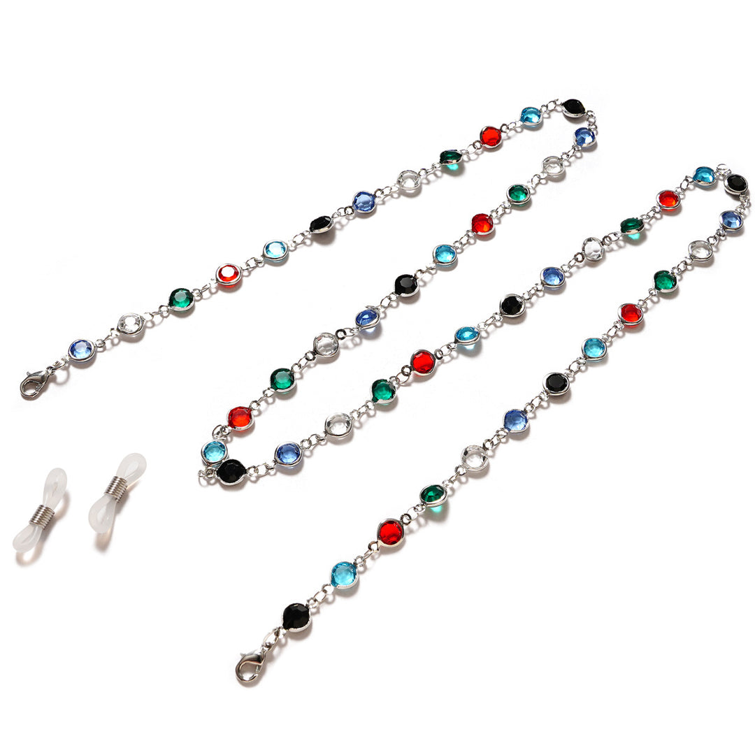 Decorative Gemstone Eyewear Chain Kalsten