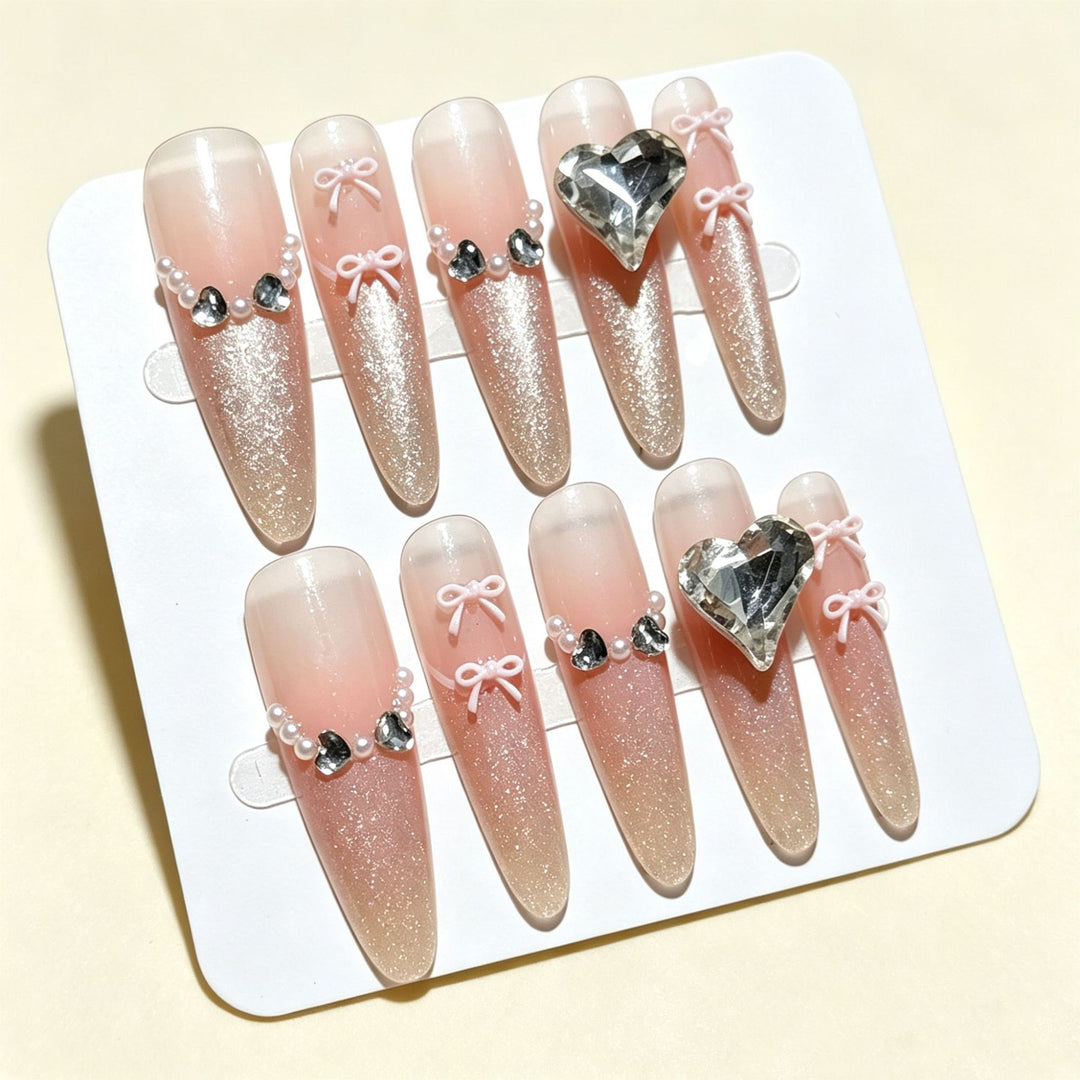 Decorative Rhinestone Nail Art Tips Kalsten