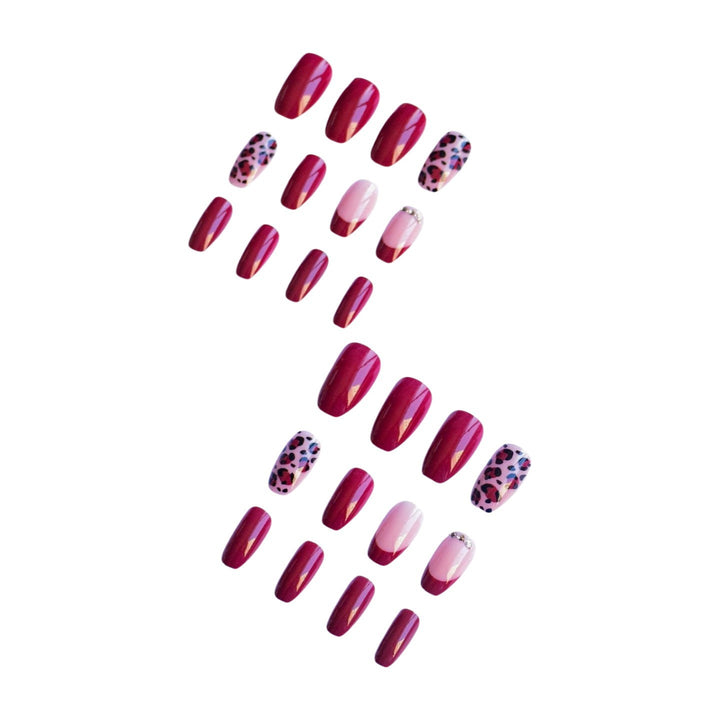 Chic Decorative Long Nail Art Set