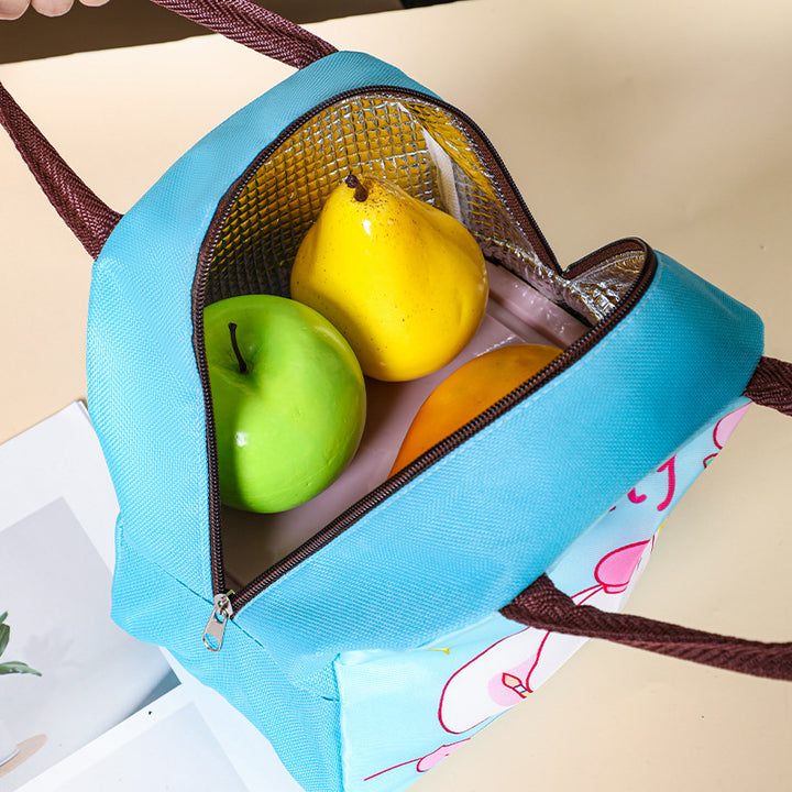 Cute Cat-Themed Insulated Lunch Bag Kalsten