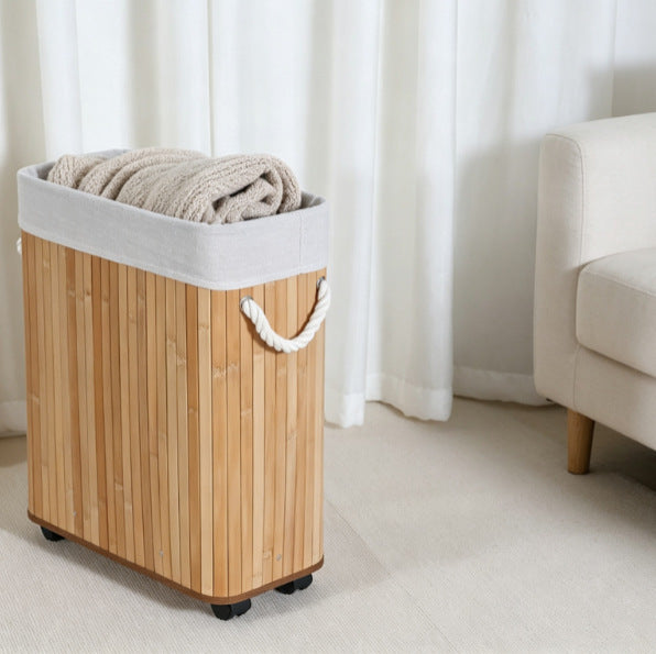 More modern laundry basket with practical movement system Kalsten