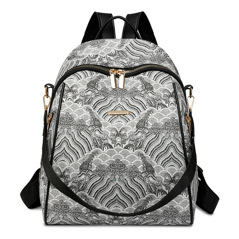 Bohemian Patterned Backpack
