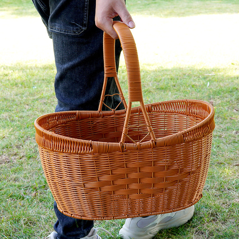 Eco-Friendly Woven Shopping Basket Kalsten