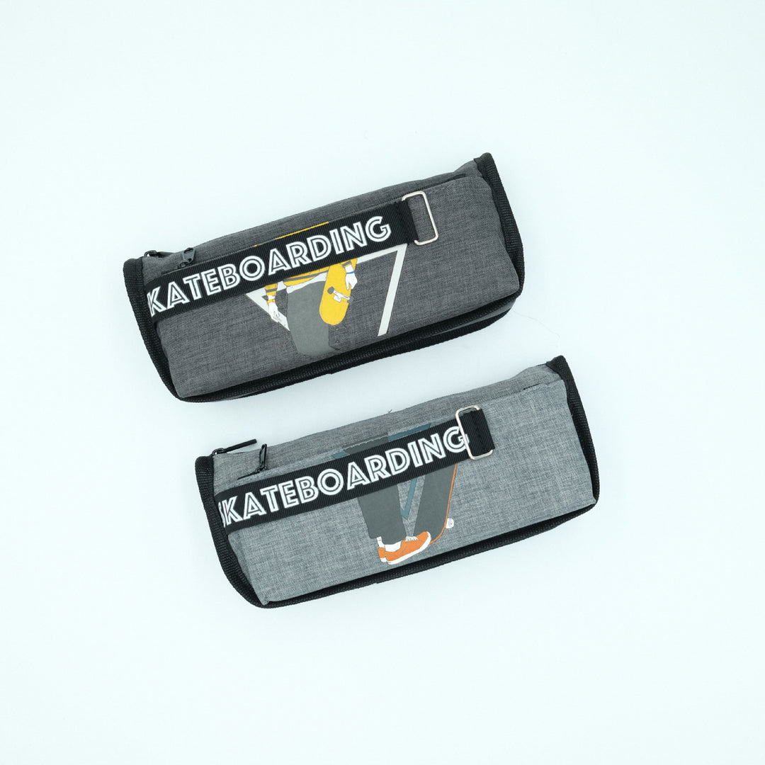 Cartoon-Themed Space Pencil Case