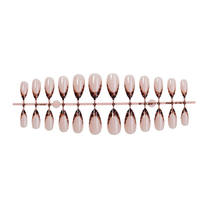 Stylish Acrylic French Tip Press-On Nail Set Kalsten