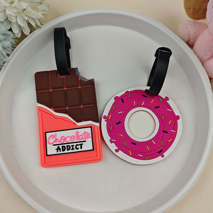 Unisex Luggage Tag in Cupcake Design Kalsten