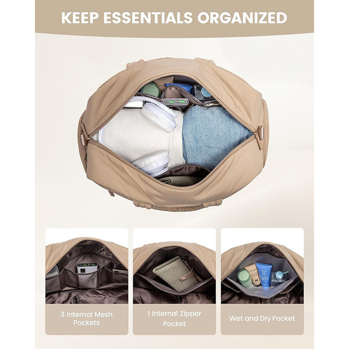 Stylish and functional tote bag with practical compartments Kalsten