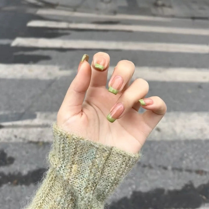 Creative Artistic Press-On Nail Design Kalsten