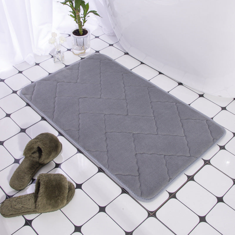Plush Bath Mat Kalsten