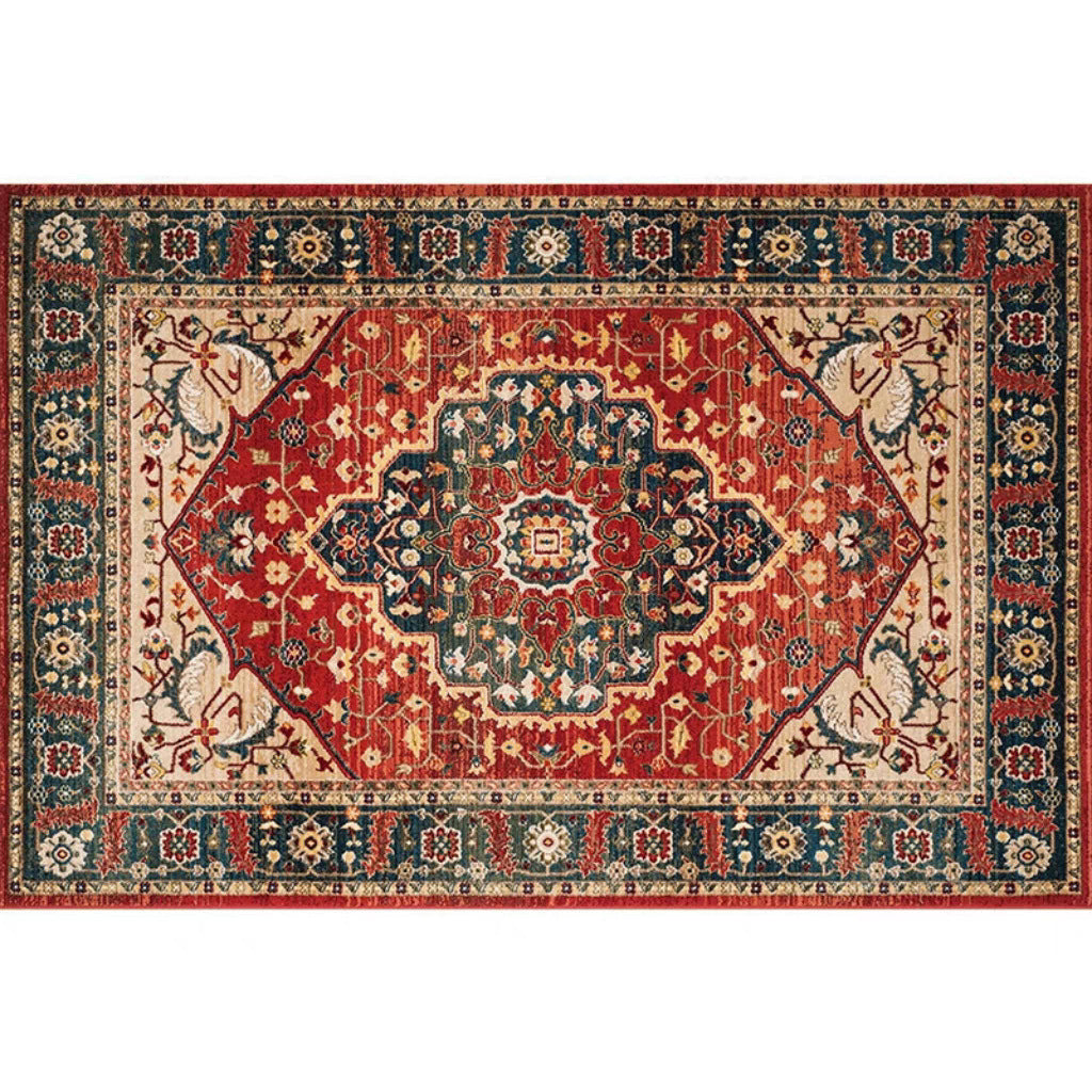 Ornate Persian Style Area Rug Kalsten