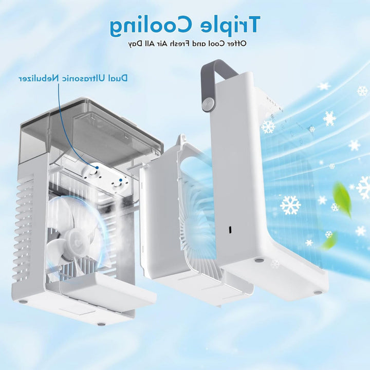 Unisex portable mini air conditioner fan Kalsten
