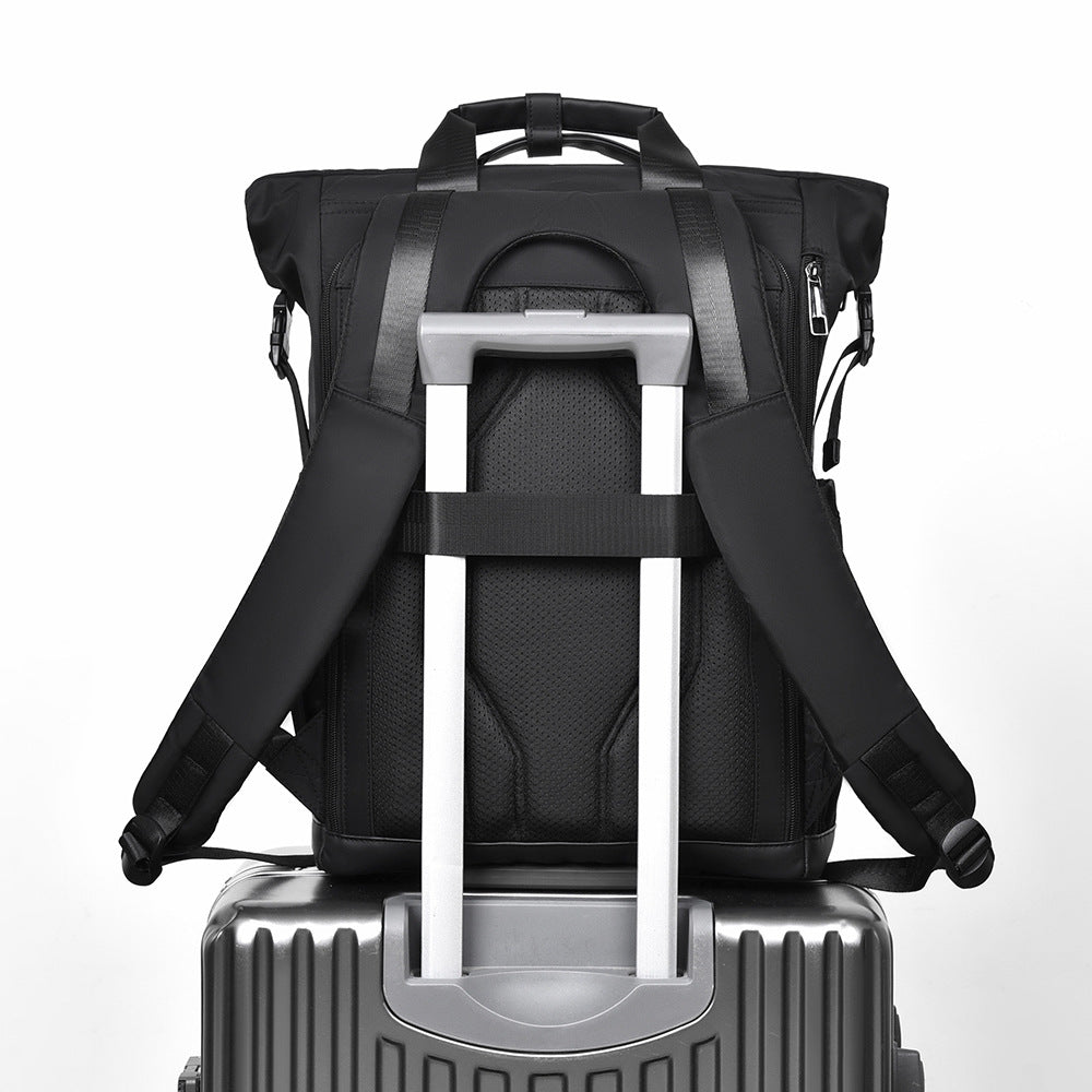 Modern Roll-Top Waterproof Backpack Kalsten