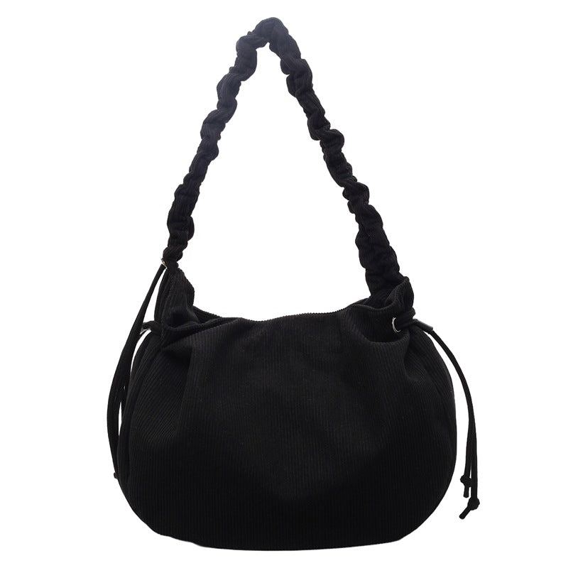 Textured Slouchy Handbag