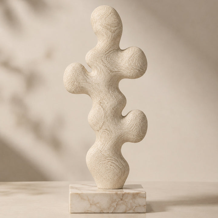 Abstract Decorative Stone Sculpture