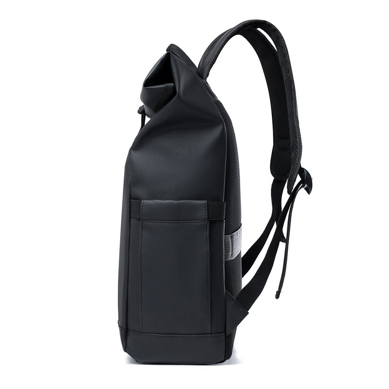 Waterproof Structured Roll-Top Backpack Kalsten