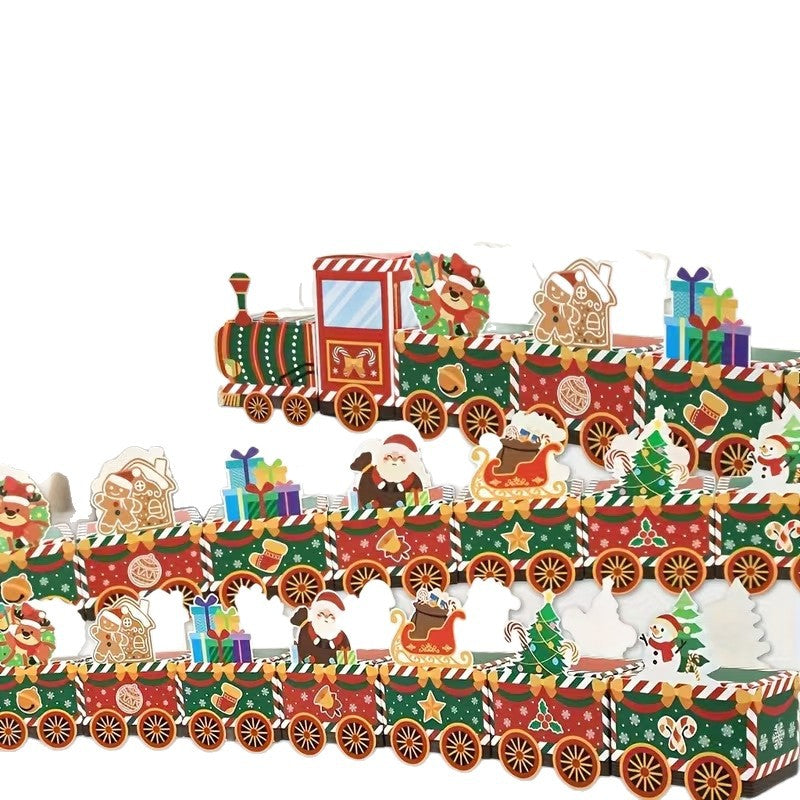 Christmas decorative train