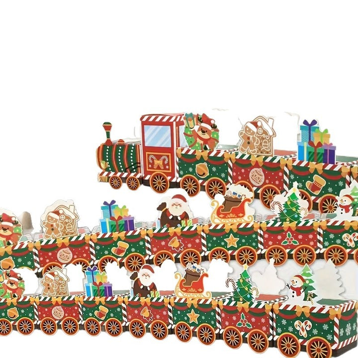 Christmas decorative train