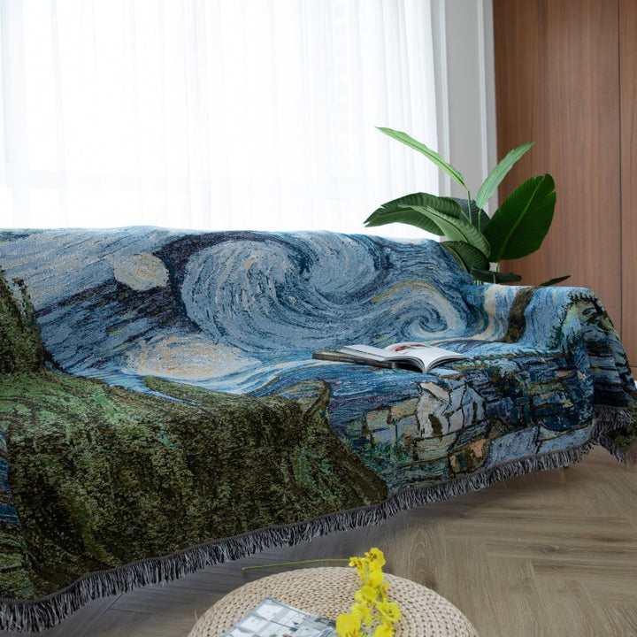 Artistic Tapestry Throw Blanket