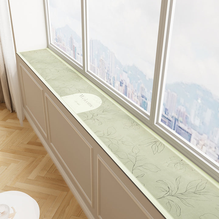 Floral Pattern Decorative Window Sill Mat Kalsten