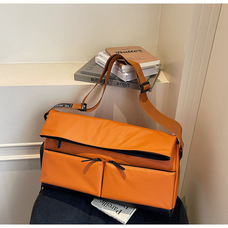 Multi-Pocket Waterproof Messenger Bag Kalsten