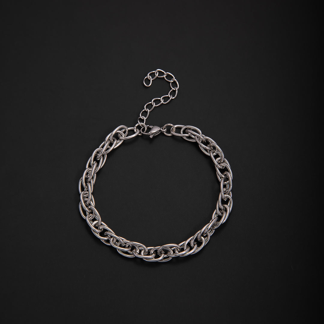 Textured Chain Link Bracelet Kalsten