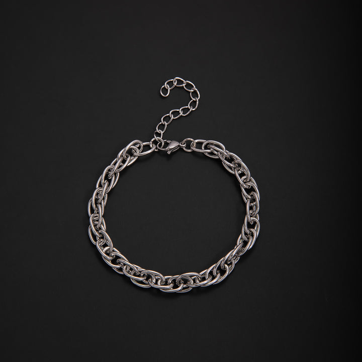 Textured Chain Link Bracelet Kalsten