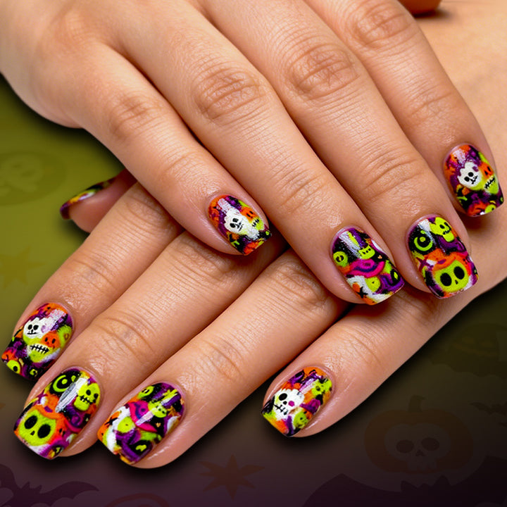 Themed Halloween Nail Art Set Kalsten