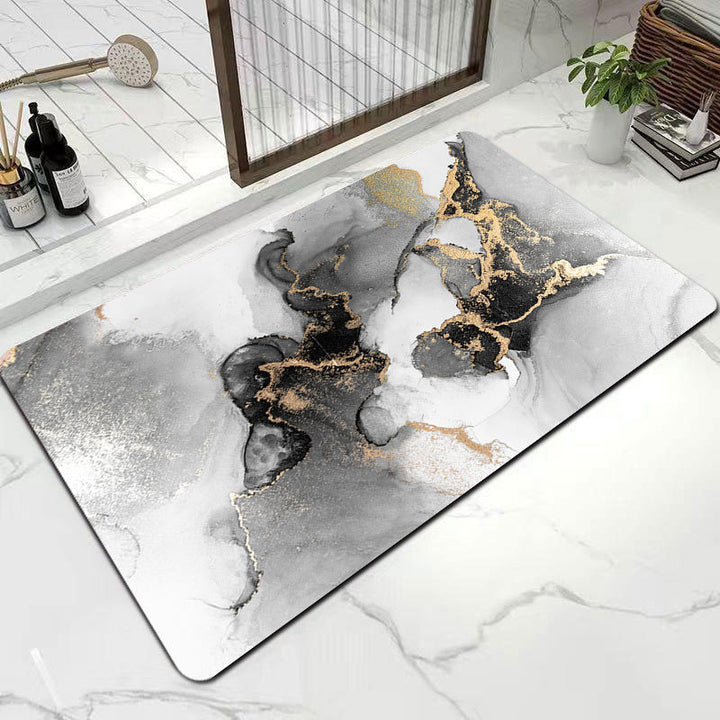 Artistic Abstract Area Mat Kalsten