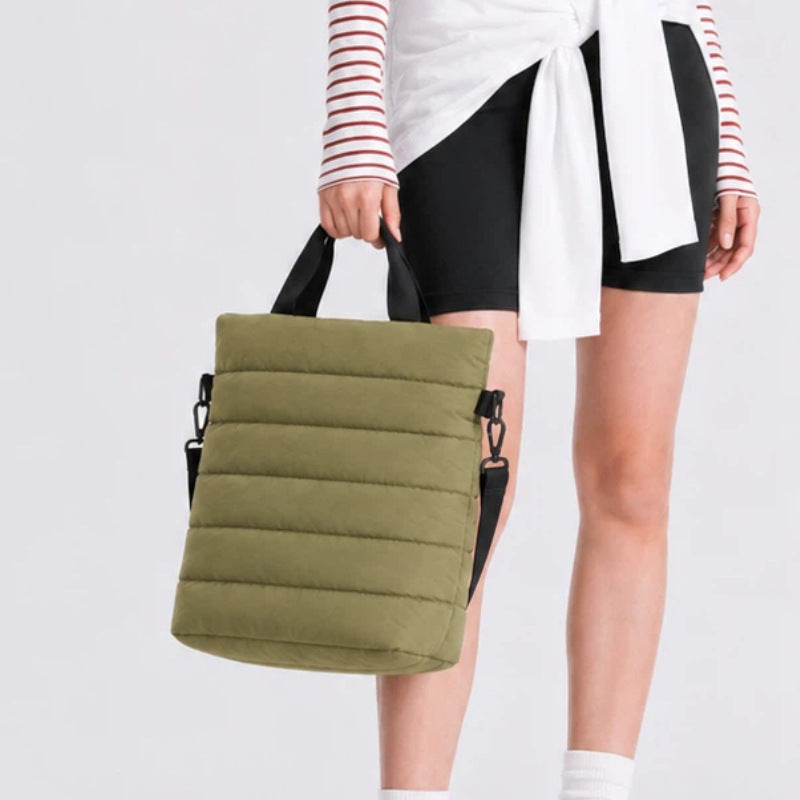 Padded Crossbody Tote
