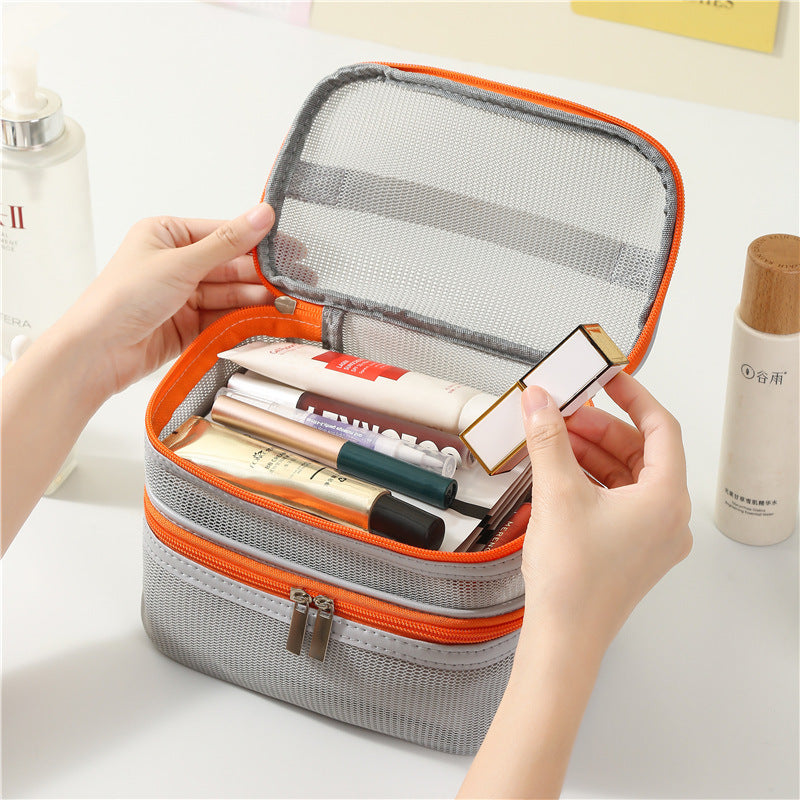 Dual Compartment Makeup Organizer Case Kalsten