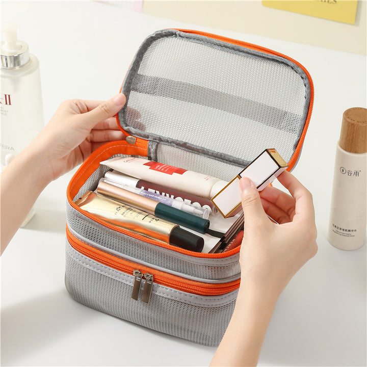 Dual Compartment Makeup Organizer Case Kalsten